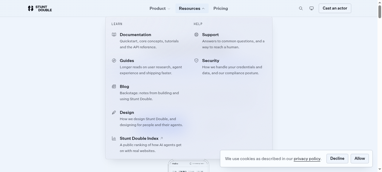session step screenshot