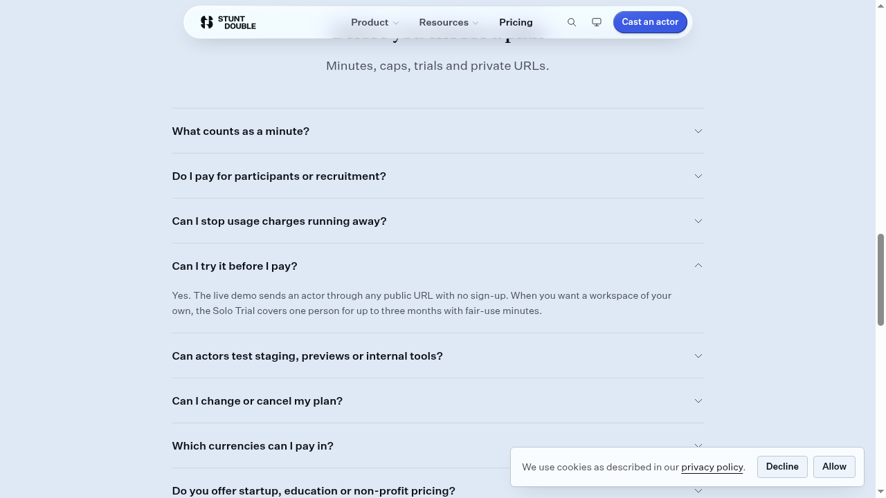 session step screenshot