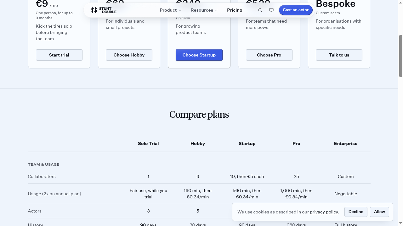 session step screenshot