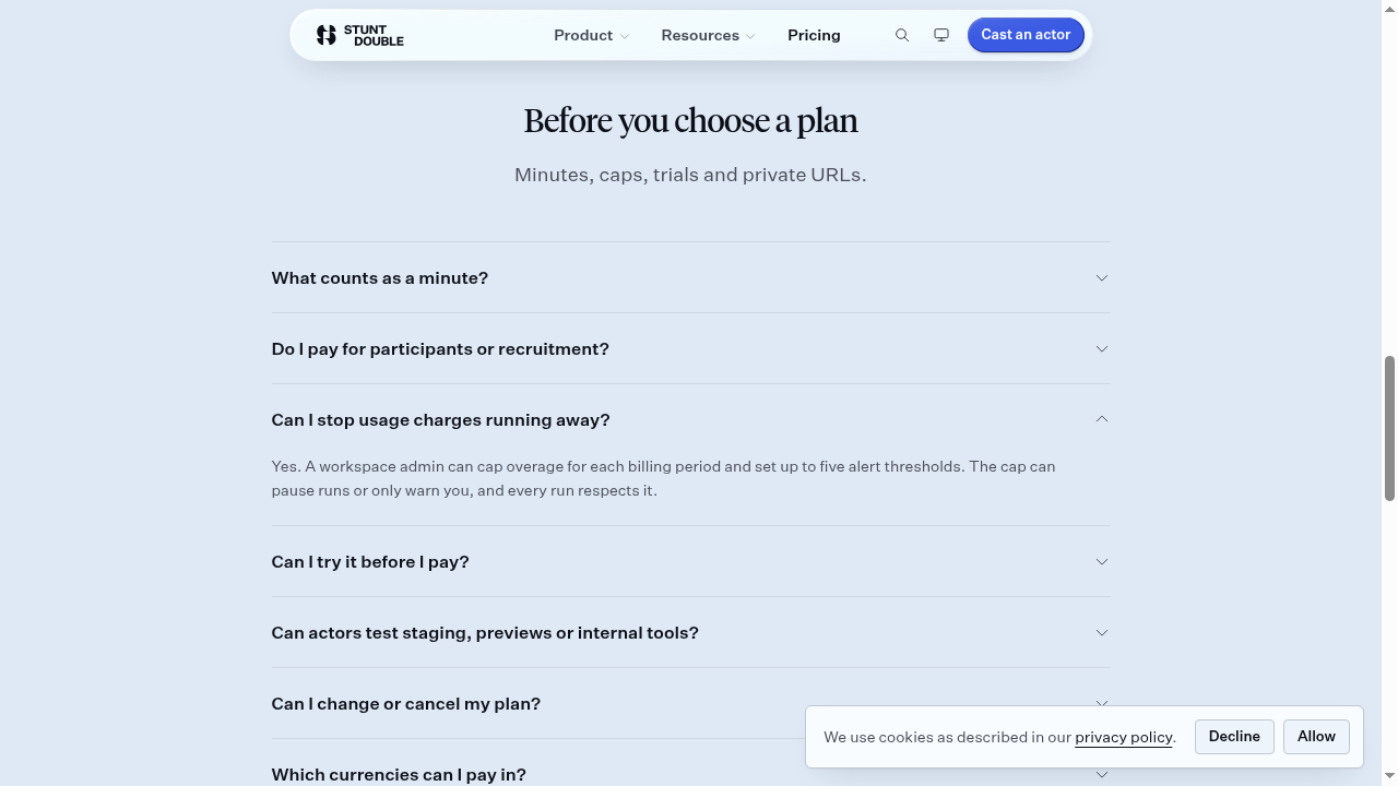 session step screenshot
