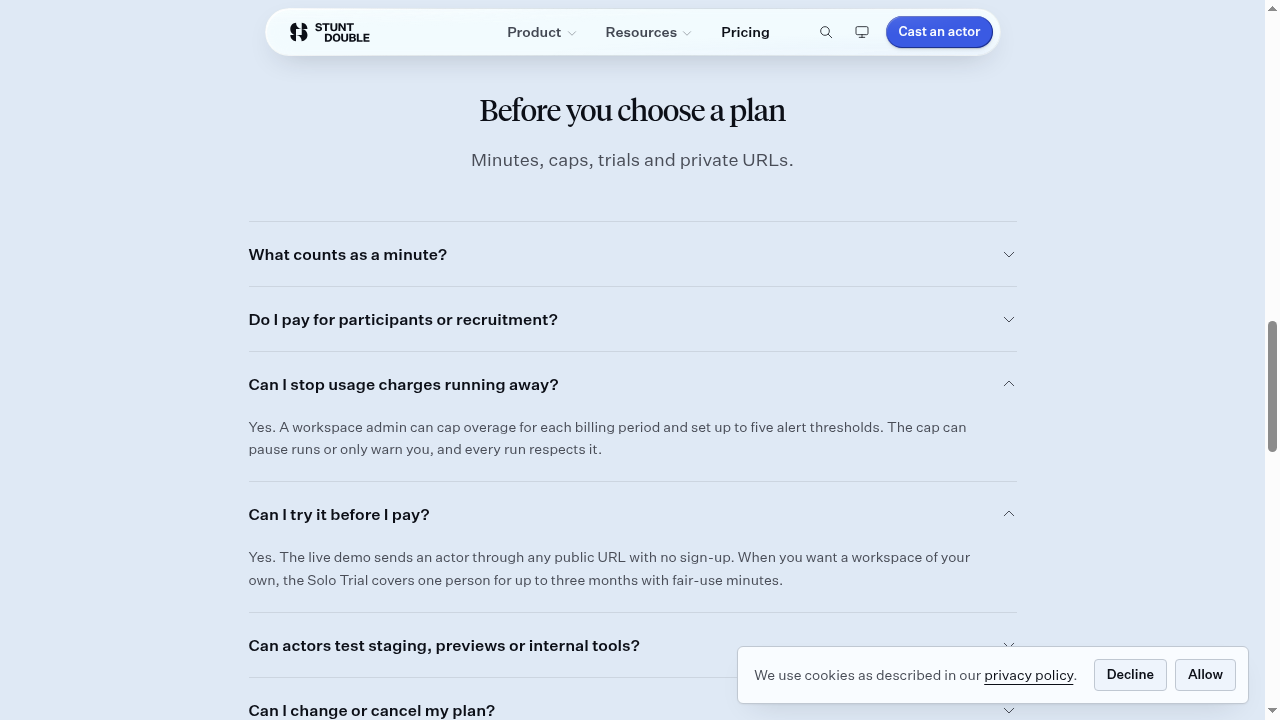 session step screenshot
