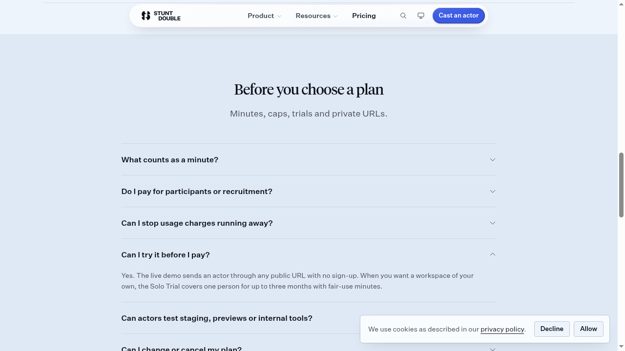session step screenshot