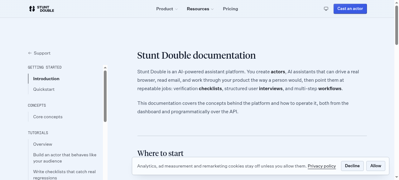 session step screenshot