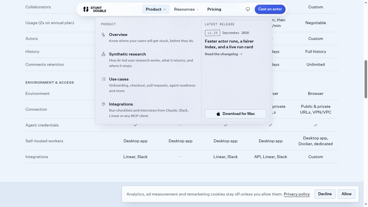 session step screenshot