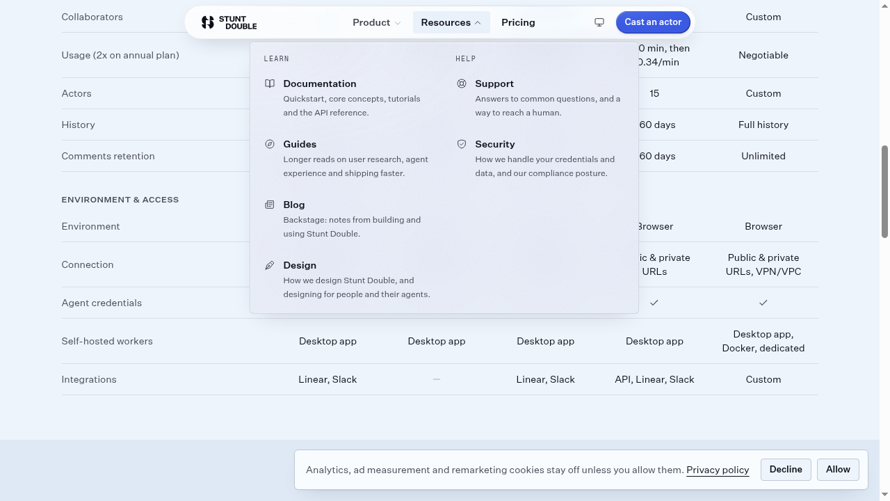 session step screenshot