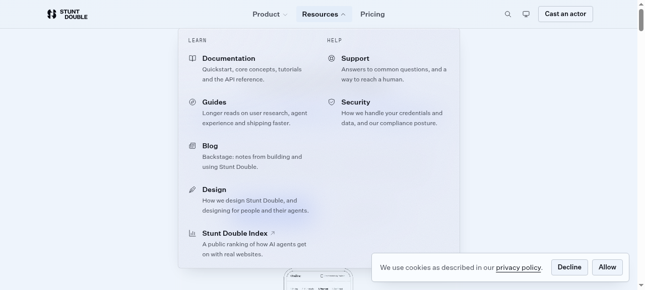 session step screenshot
