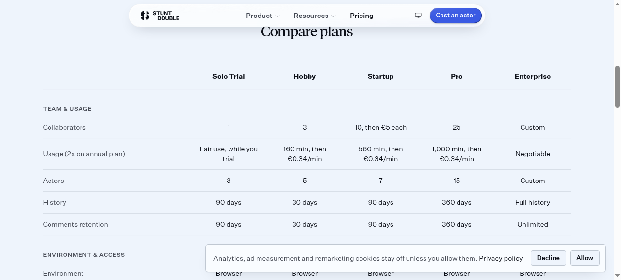 session step screenshot