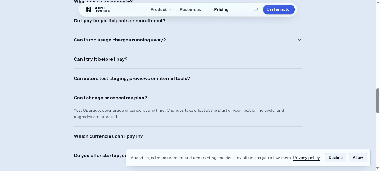 session step screenshot