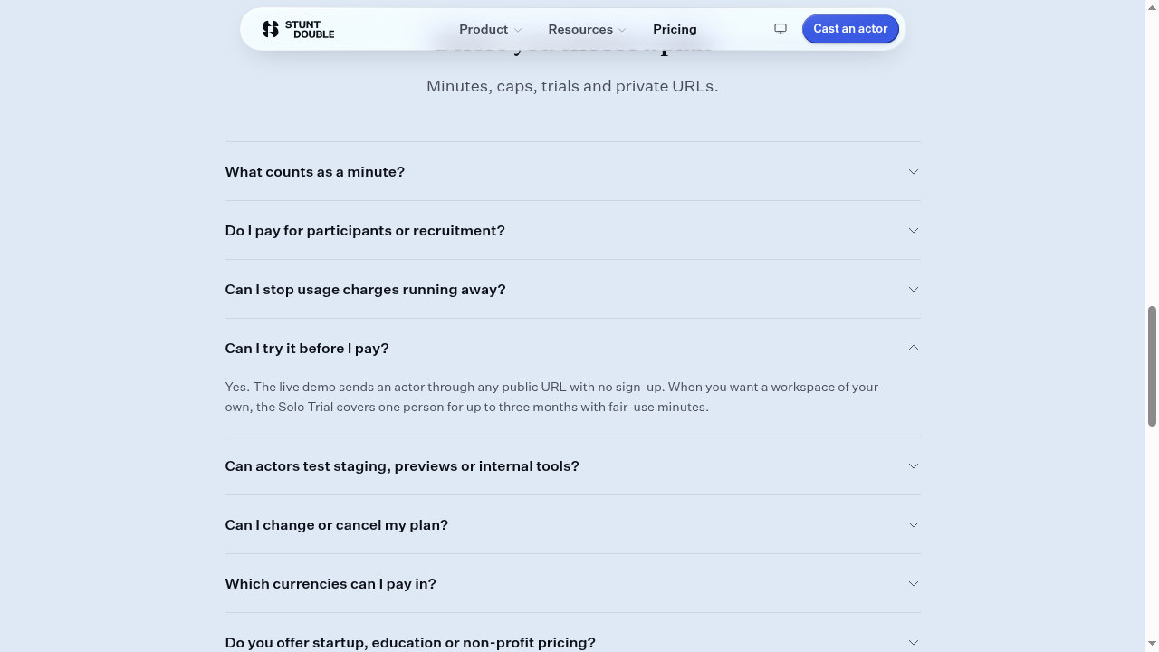 session step screenshot