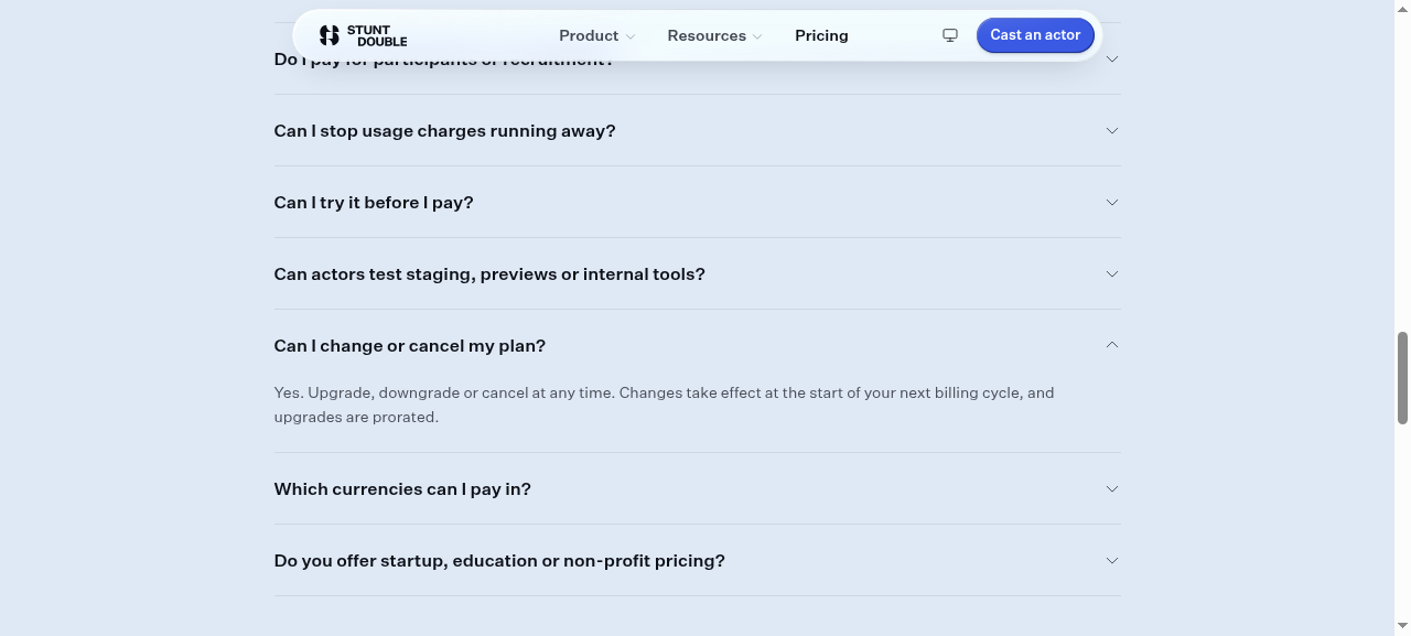 session step screenshot