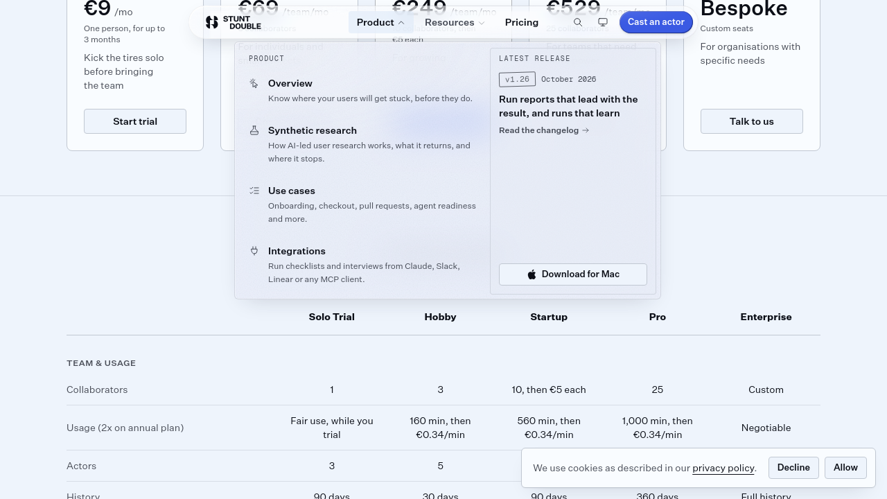 session step screenshot