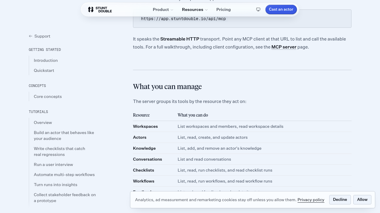 session step screenshot