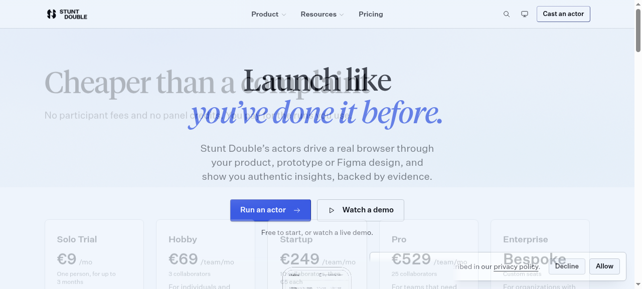 session step screenshot