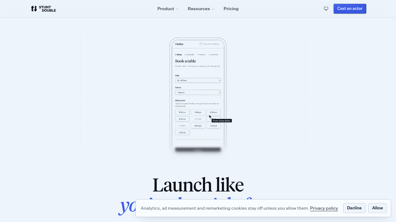 session step screenshot