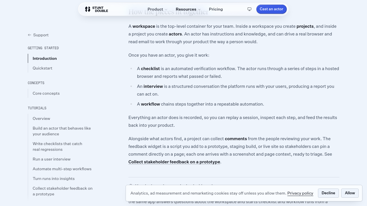 session step screenshot