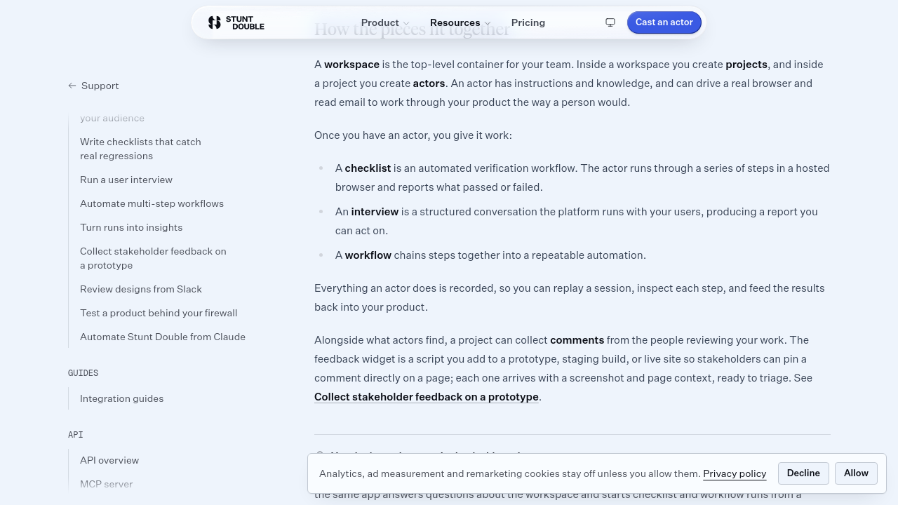 session step screenshot