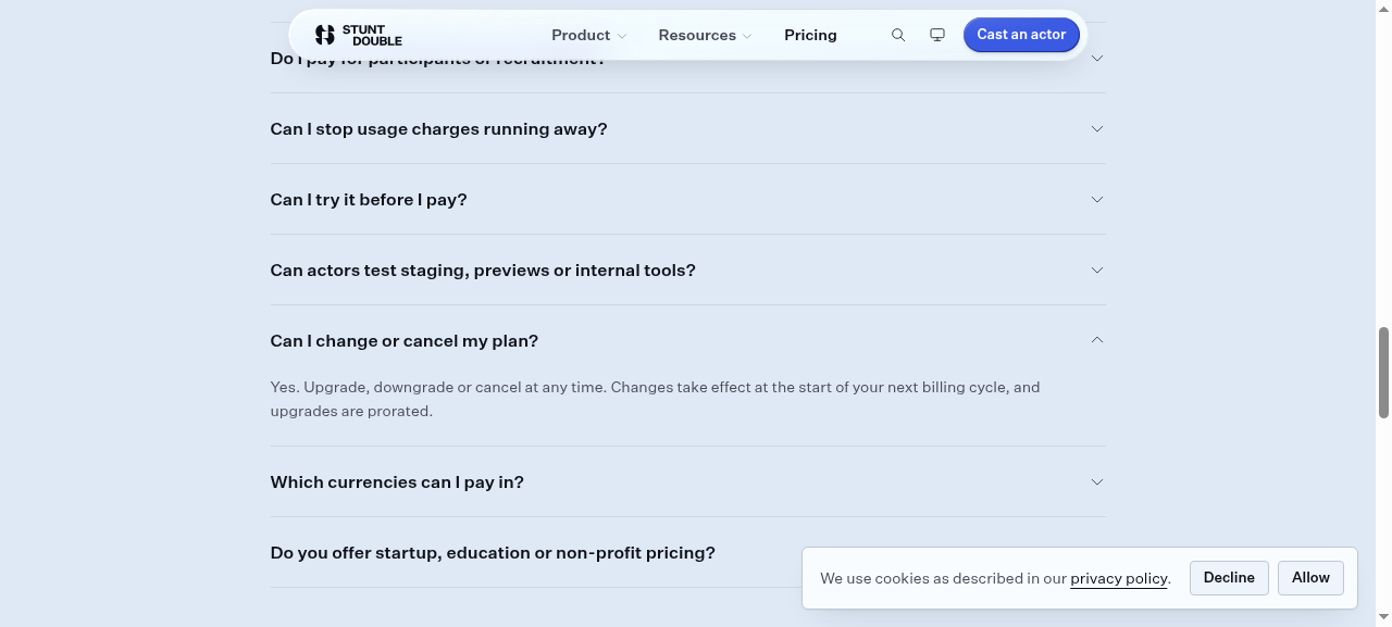 session step screenshot