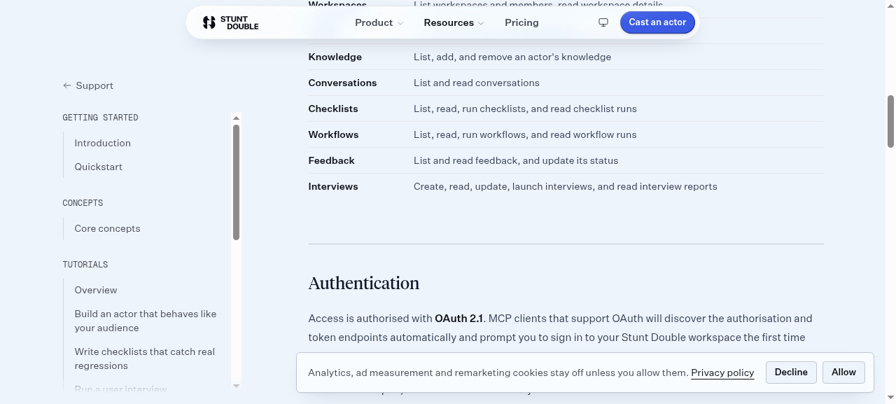 session step screenshot