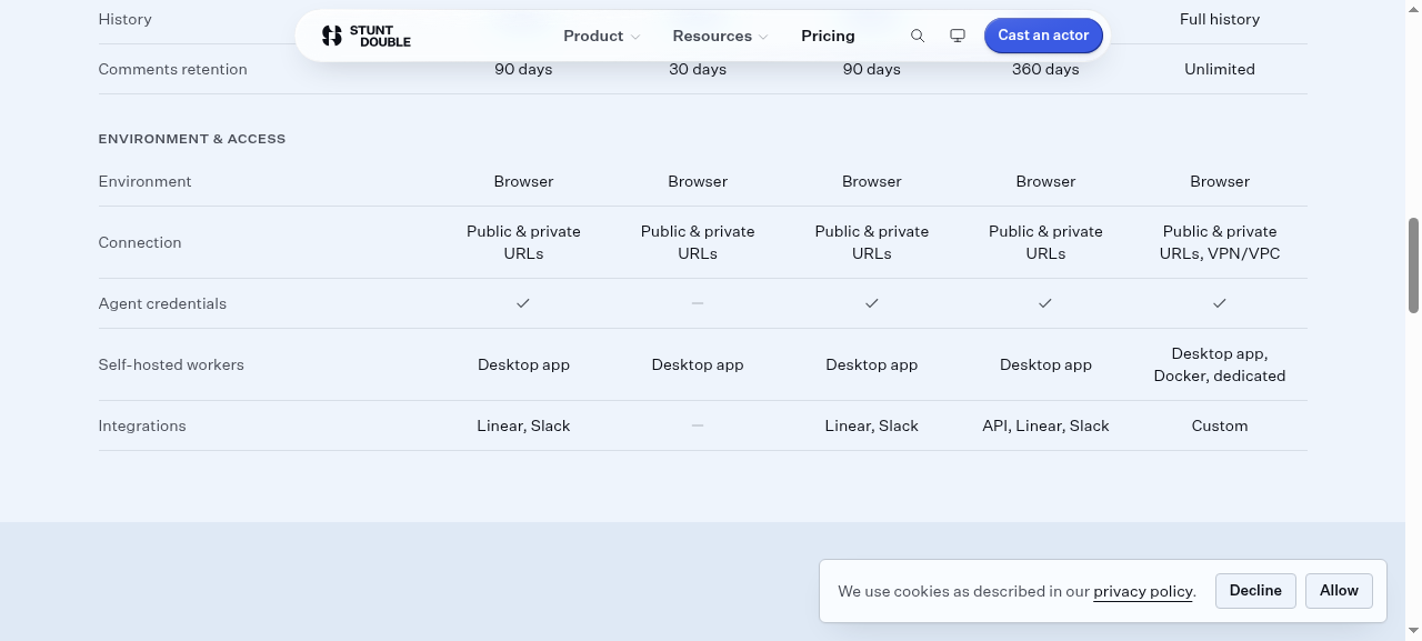 session step screenshot