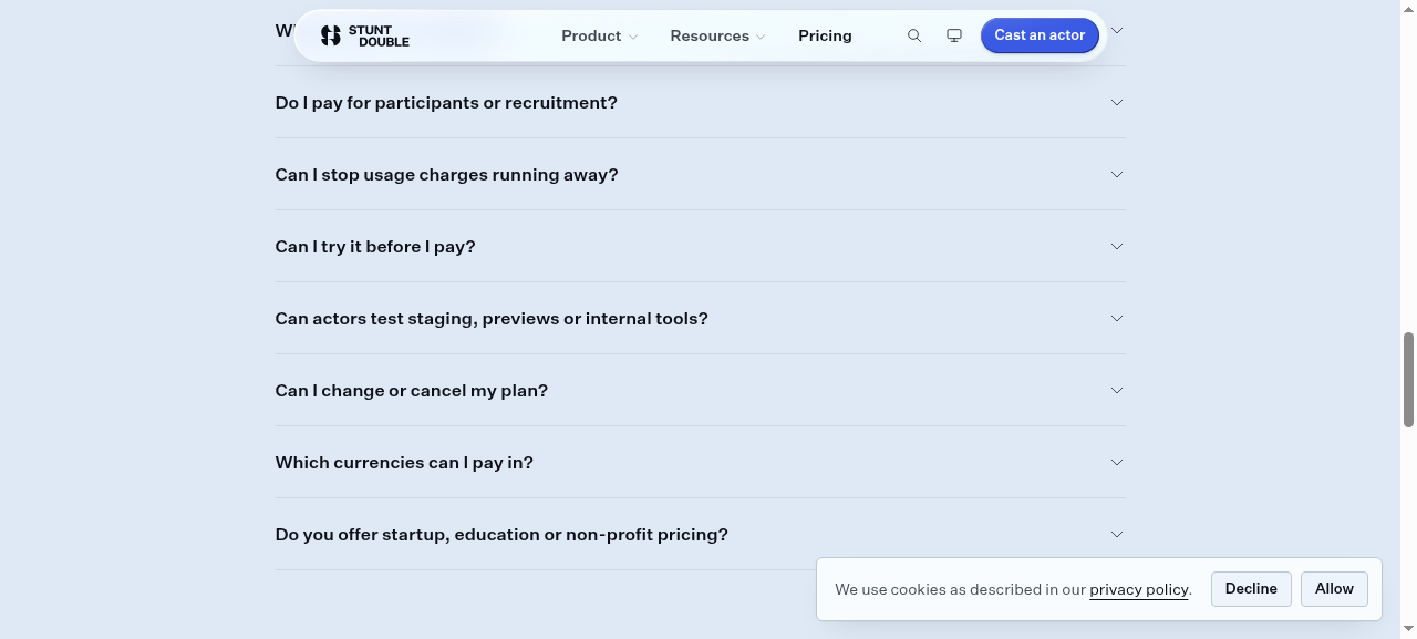 session step screenshot