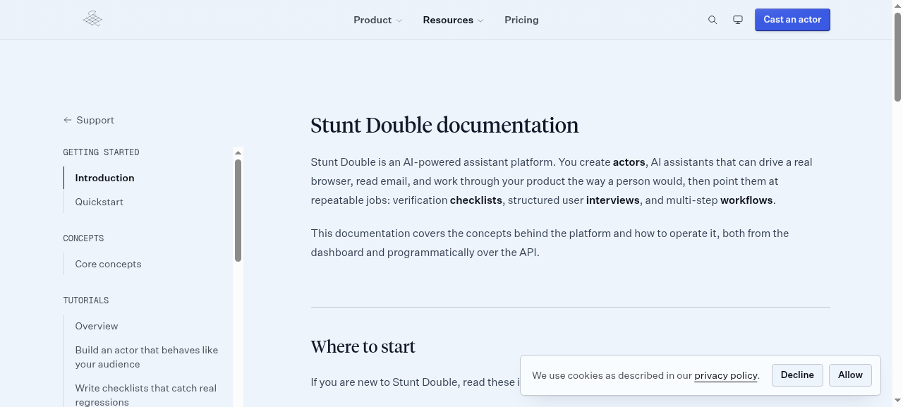 session step screenshot