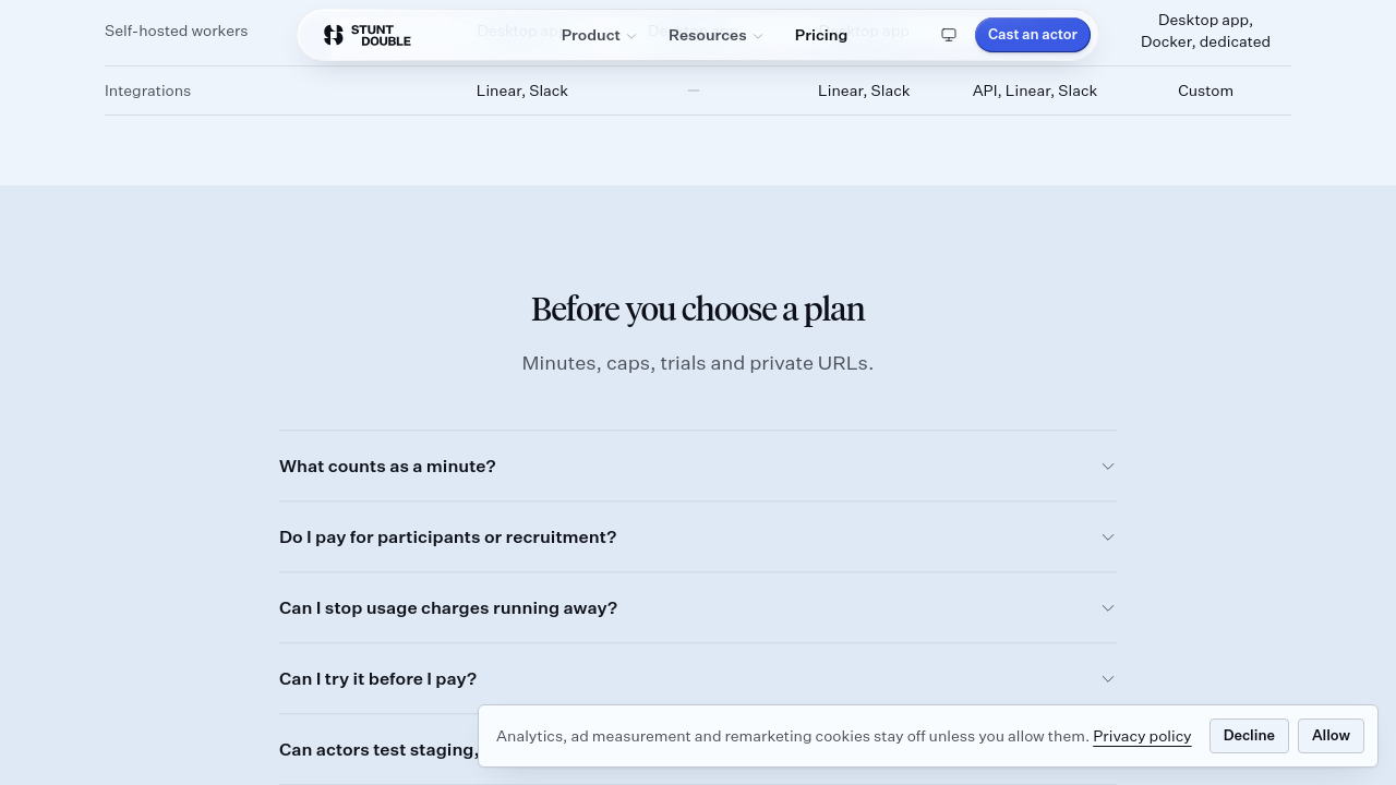 session step screenshot